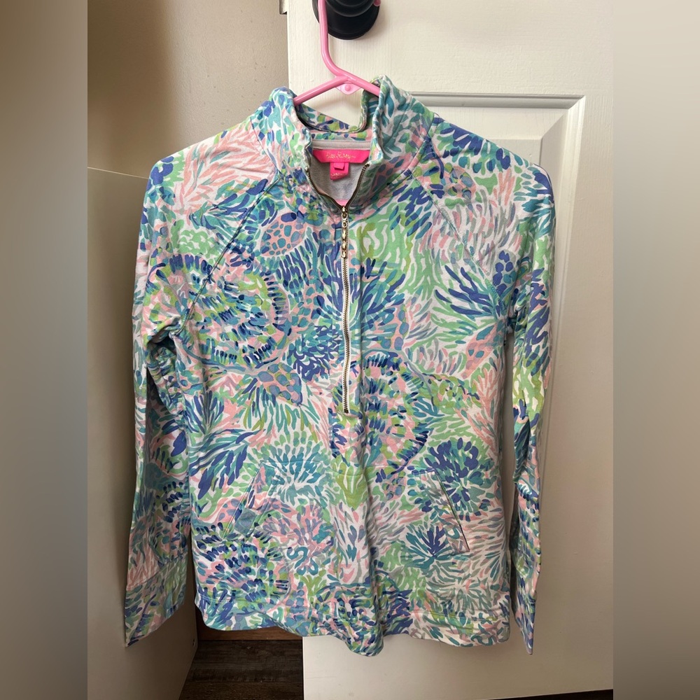 Lilly Pulitzer Half Zip Long Sleeve